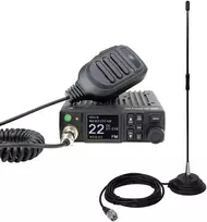 Radijo stoties komplektas CB PNI Escort HP 8900 ASQ, 12-24V + CB PNI Extra 40 antena su magnetiniu pagrindu