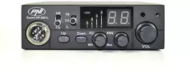 PNI Escort HP 8001L ASQ CB radijo stoties komplektas + mikrofonas ir PNI Mike 80 „Bluetooth“ adapteris