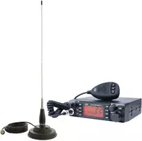 CB PNI ESCORT HP 9001 PRO ASQ radijo stoties rinkinys + CB PNI ML145 antena su 145 / PL magnetu