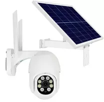 PNI IP840 PTZ belaidė vaizdo stebėjimo kamerų sistema, 8MP 4K su fotovoltine saulės baterija, 60W galia su 20A akumuliatoriumi, 12V išvestis