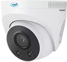 Vaizdo stebėjimo kamera PNI IP505J POE, 5MP, kupolinė, 2.8mm, skirta naudoti lauke, balta