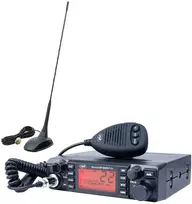 CB radijo stoties komplektas PNI ESCORT HP 9001 PRO ASQ, reguliuojamas, AM-FM, 12V, 4W + CB antena PNI Extra 48 su magnetu, 45 cm, 150W, SWR 1.0