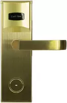 PNI CH2000R Gold viešbučio elektroninė spyna su kortelių skaitytuvu dešinėje pusėje