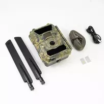 PNI Hunting 400C PRO 24MP medžioklės kameros rinkinys su apsauginiu dėklu