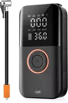 Nešiojamas automobilinis kompresorius su PNI CPA200 baterija 20l/min, 150 PSI, skaitmeninis ekranas, automatinis išsijungimas, dėklas, LED žibintuvėlis, „power bank“ funkcija Li-Ion 1800mAh 20Wh, USB 5V 2A