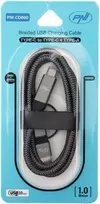 PNI CD600 USB Type-C į Type-C 60W duomenų perdavimo ir įkrovimo laidas + USB Type-C į USB-A adapteris, 1m ilgio