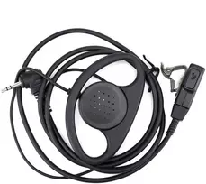 Ausinės su mikrofonu ir akustiniu vamzdeliu PNI HM91 su 1 kaiščio 2.5mm PNI-MT jungtimi Motorola stotelėms