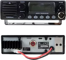 Dėžutė su 10 vienetų CB radijo stotelių TTi TCB-900 EVO, DSS, SQ, „Dual Watch“, mikrofono stiprinimas, 12V-24V, „Bluetooth“ rakto jungtis