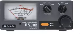 Nissei RS-102 SWR 1,8–200 MHz vatmetras 0–200 W PNI reflektometras