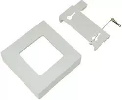 PNI 1212C baltas kvadratinis rėmelis, skirtas PNI C-Light 1212 LED šviestuvui
