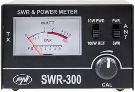 Reflektometras PNI SWR-300 PWR-SWR matuoklis, skirtas radijo antenų SWR matavimui 26-30 MHz dažnių diapazone ir CB radijo stoties galiai matuoti