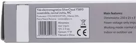 SilverCloud YS810 įkraunama elektromagnetinė spyna, Fail Secure NO