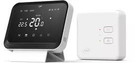 Išmanusis termostatas PNI CT45 belaidis, su WiFi, valdymu internetu, šildymo sistemoms, TuyaSmart APP