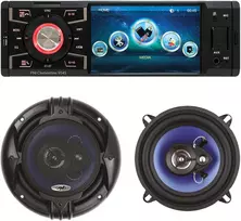 Automobilinis MP5 grotuvas PNI Clementine 9545 + koaksialiniai automobiliniai garsiakalbiai PNI HiFi650, 120W, 16.5 cm