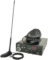 PNI ESCORT CB 8024 ASQ 12 / 24V CB radijo stotelė + PNI Extra 45 magnetinė antena