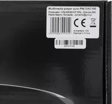 Daugialypės terpės grotuvas PNI DAC100 su Android 10 2GB DDR3 / ROM 32GB, navigacijos sistema, skirta Dacia Logan 2 Sandero Duster Renault Capture, jutiklinis ekranas, Bluetooth, RDS