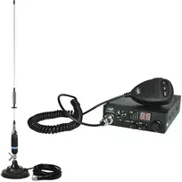 CB radijo stoties komplektas PNI ESCORT CB 8024 ASQ + CB PNI S75 antena su magnetu