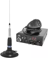 CB radijo stotelė PNI ESCORT CB 8024 ASQ + CB antena PNI ML160 su magnetu