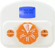 Drėkinimo programatorius PNI WT09, LCD ekranas, automatinis ir rankinis drėkinimas, laiko, trukmės ir drėkinimo dienų nustatymas