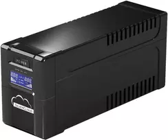 UPS SilverCloud SafePC 650AVR galia 360W LCD ekranas kompiuterio stebėjimo programinė įranga