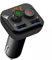 FM moduliatorius PNI Valentine F250 Bluetooth 5.0, MP3 grotuvas, FM siųstuvas, micro SD lizdas, dviguba USB jungtis, greitas mobiliojo įrenginio įkrovimas, „super bass“ mygtukas