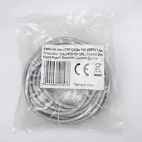 UTP CAT6e PNI U0675 tinklo kabelis, 2xRJ45 kištukas, 8 laidai x 0.4 mm, 7.5m