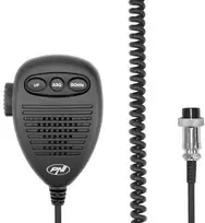 6 kontaktų mikrofonas su metaline dalimi PNI radijo stotelėms Escort HP 8000/8001/8024/9000/9001 / 8000L / 8001L