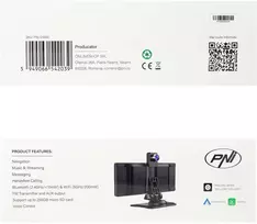 Automobilinis monitorius su DVR PNI D1026 10.26 colio DVR, belaidis Carplay, navigacija, muzika, laisvų rankų įranga, „Bluetooth“, FM siųstuvas