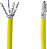 S/FTP CAT7 PNI SF07 kabelis, 10Gbps, 1000MHz, skirtas interneto ir stebėjimo sistemoms