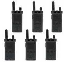 6 nešiojamų radijo stotelių rinkinys PNI PMR R60 446MHz, 0.5W, 16 programuojamų kanalų, 16 PMR ir 50 CTCSS bei 104 DCS tonų, nuskaitymas (Scan), klaviatūros užraktas, SOS, monitorius, 1200mAh baterija