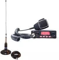 CB radijo stoties komplektas TTi TCB-550 EVO, VOX, NB filtras, 12-24V su PNI ML160 antena su magnetiniu pagrindu