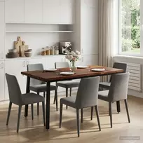 Kvadratinis valgomojo stalas 160 x 90 x 75 cm