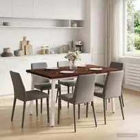 Kvadratinis valgomojo stalas 120 x 90 x 75 cm