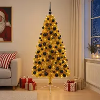 Dirbtinė kalėdinė eglutė su rutuliuku 210 cm 300 LED