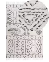 Kilimas ALKENT, baltas, 140 × 200 cm, vilna