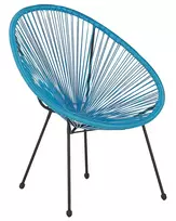 Sodo kėdė „ACAPULCO II“, technoratanas, mėlyna