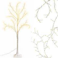 Dekoratyvinis Medis 180 Led 150 Cm Balta Luca