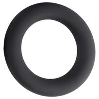 Pulselock Cirkl - juodas silikoninis varpos žiedas (30 mm)