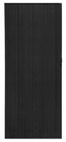 Sulankstomos durys - 004, juodas ąžuolas, 90 cm