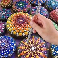 Mandala taškymo įrankių rinkinys
