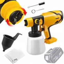 Dažymo purkštuvas Rosfix ZT-13Z – Belaidis, HVLP technologija, 800 ml talpa, Makita 18V akumuliatorius