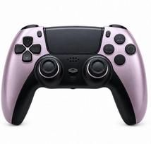 Belaidis Bluetooth žaidimų pultelis suderinamas su PS4, PC, Android, iOS programuojami galiniai migtukai (T-411)