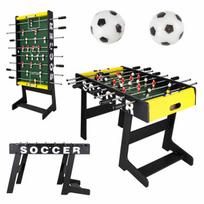 Sulankstomas stalo futbolas – pramoginis žaidimas vakarėliams 120 x 80 x 60.5 cm