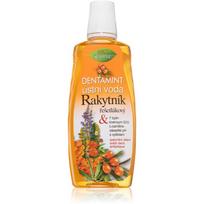 Bione Cosmetics Sea buckthorn sveikų dantenų burnos skalavimo skystis nuo apnašų 500 ml
