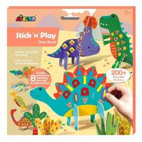 Avenir "dinozaurų pasaulis" "stick 'n' Play" kūrybinis rinkinys