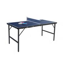 Sulankstomas stalo teniso stalas 152,5x76x71 cm mėlynas/juodas