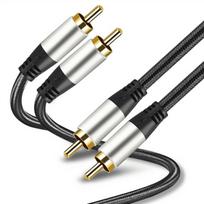 Reagle OFC HQ AUDIO RCA 2X RCA - 2XRCA CHINCH 1M kabelis