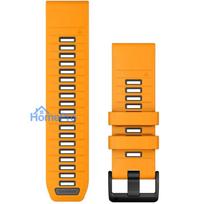 Garmin Ersatzarmband QuickFit 26mm Silikon Orange / Graphit