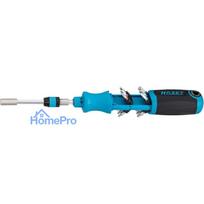Hazet Hazet Bit ratchet screwdriver 811R-4 (blue / black, with integrated maga