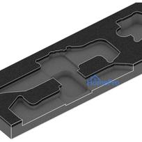 Wera Wera 9840 foam insert for L-key set 1 (black / grey, for Tool Rebel work